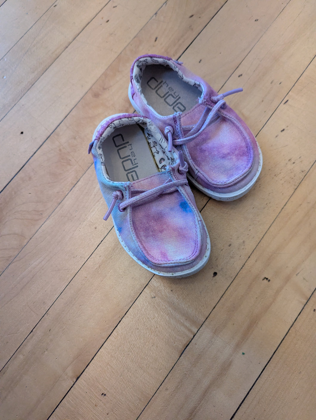 Hey Dude Pink Tie Dye 7