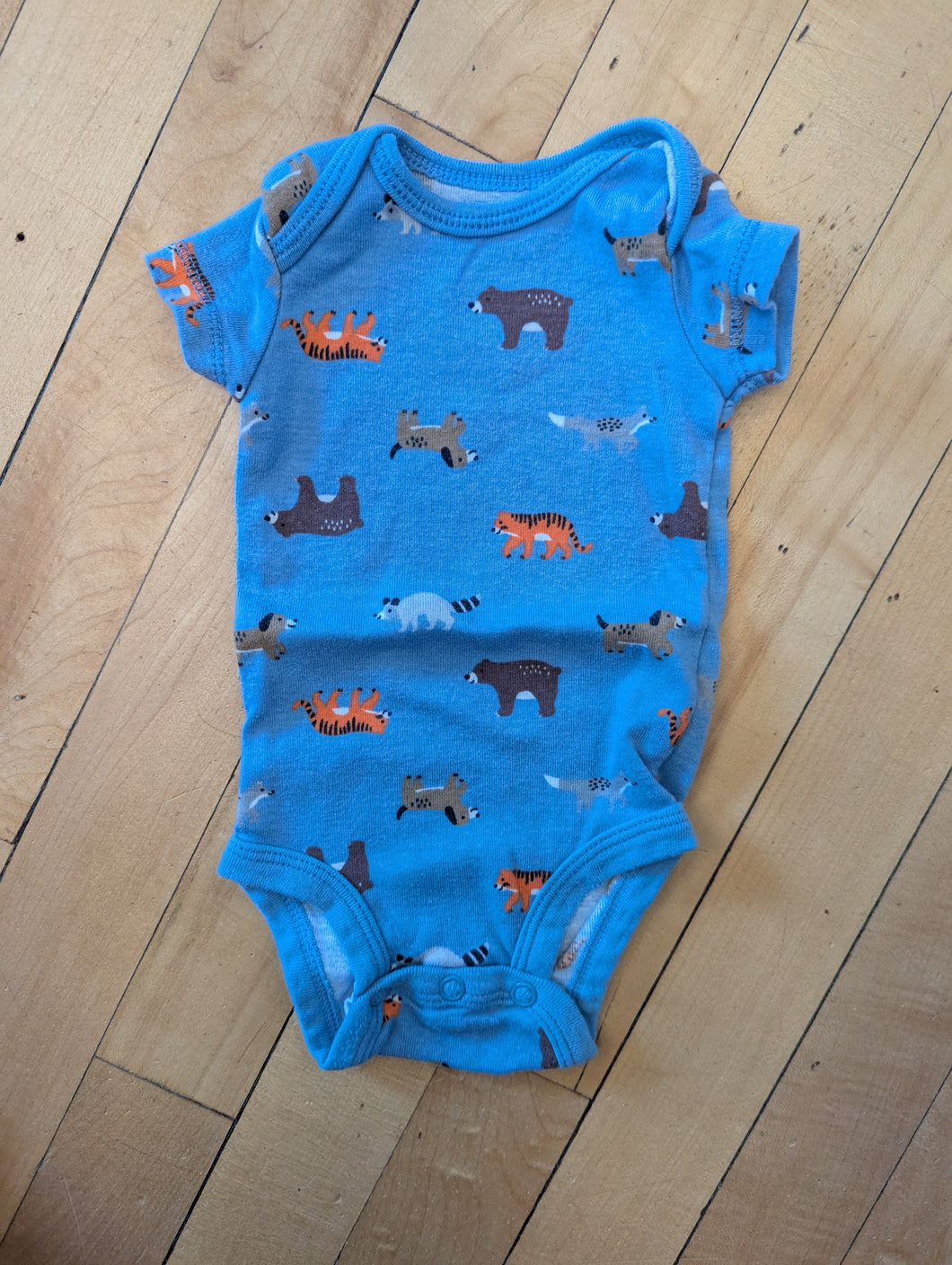 Carters Blue Bodysuit 3M