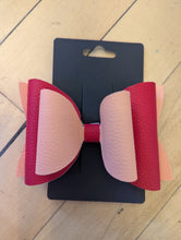 Load image into Gallery viewer, Vegan Leather Hair Bows
