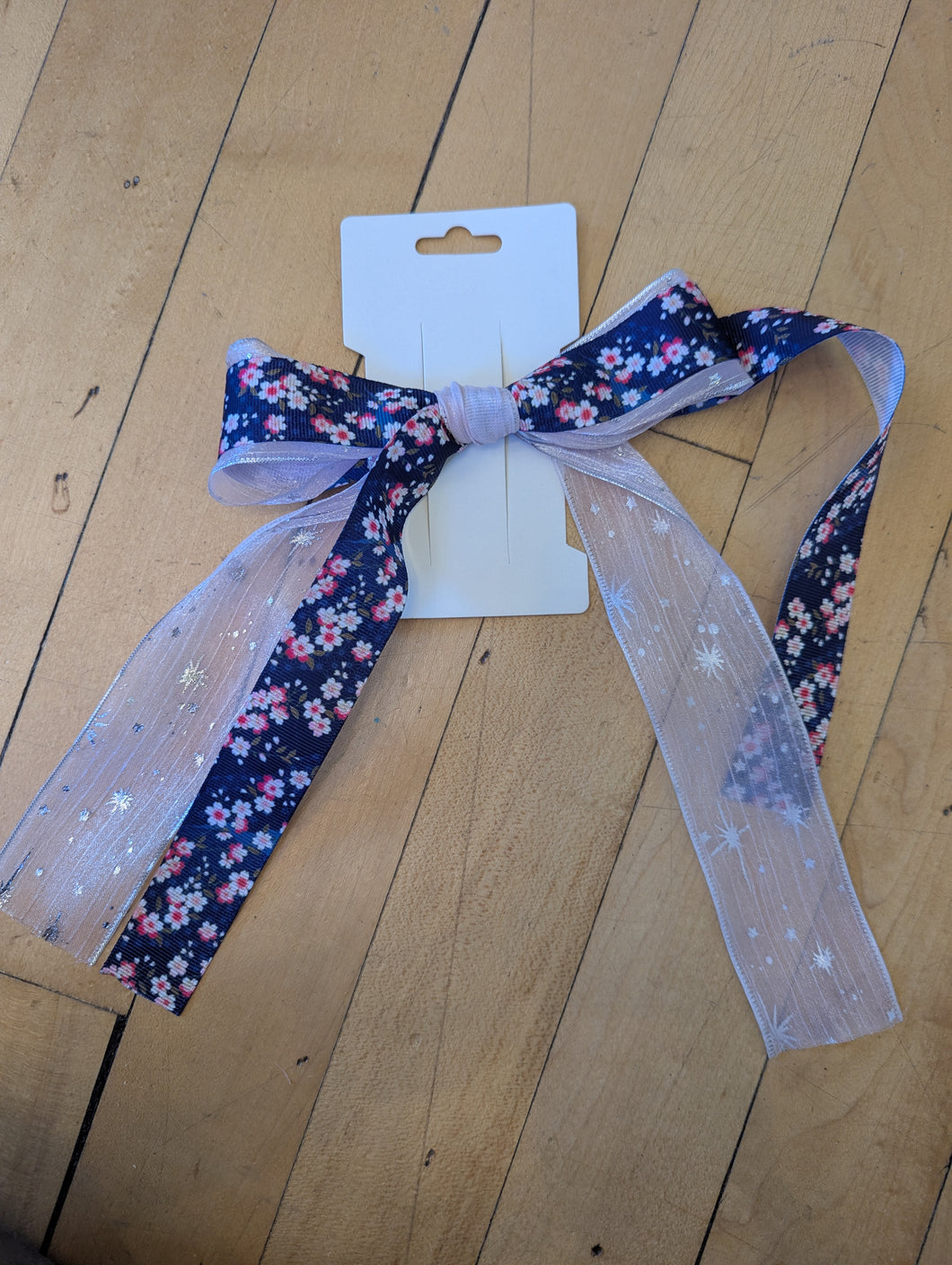 Mixed Texture Hair Bow