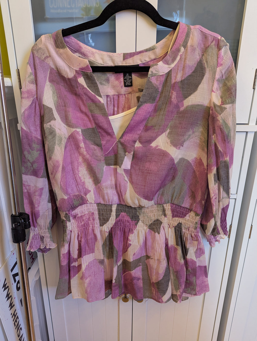 Alfani Pink Blouse 10