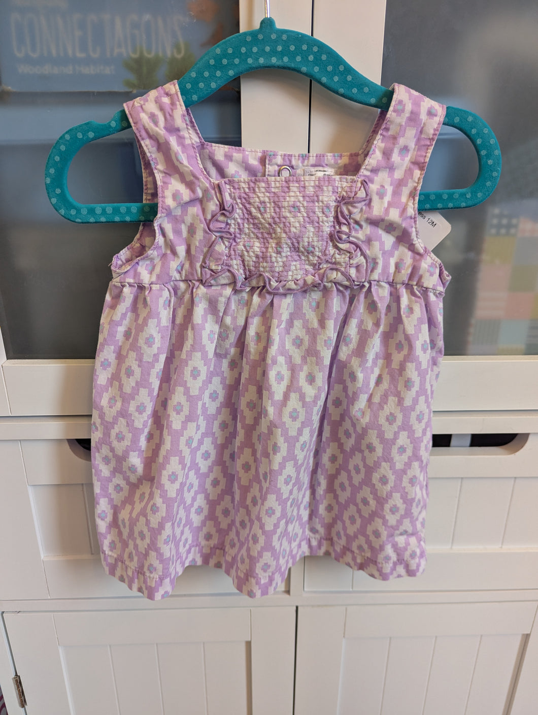 Carters Purple Dress 12M