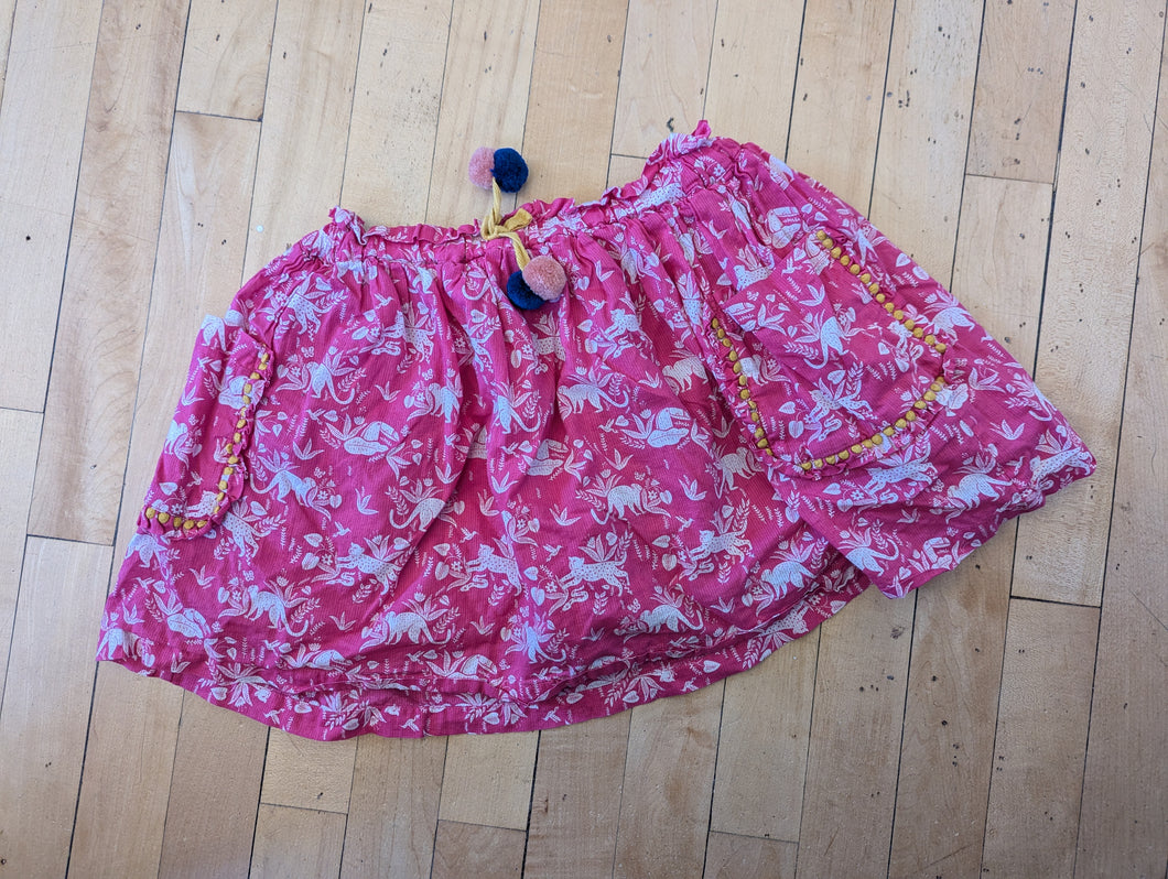 Mini Boden Pink Skirt 9-10