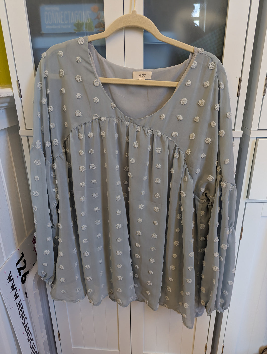 Ott Grey Top L