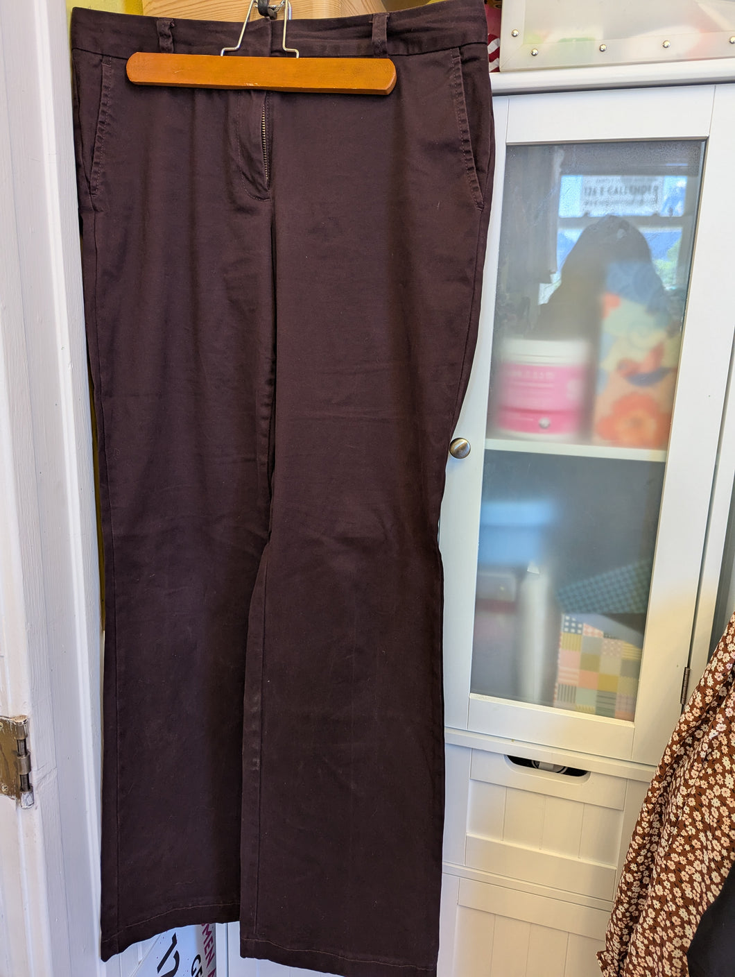 Lands End Brown Pants size 6