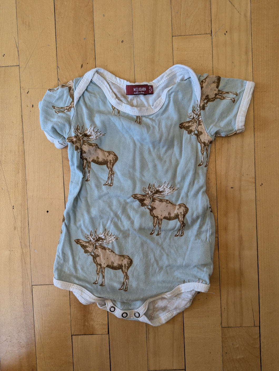 Milkbarn Moose Bodysuit 12-18m