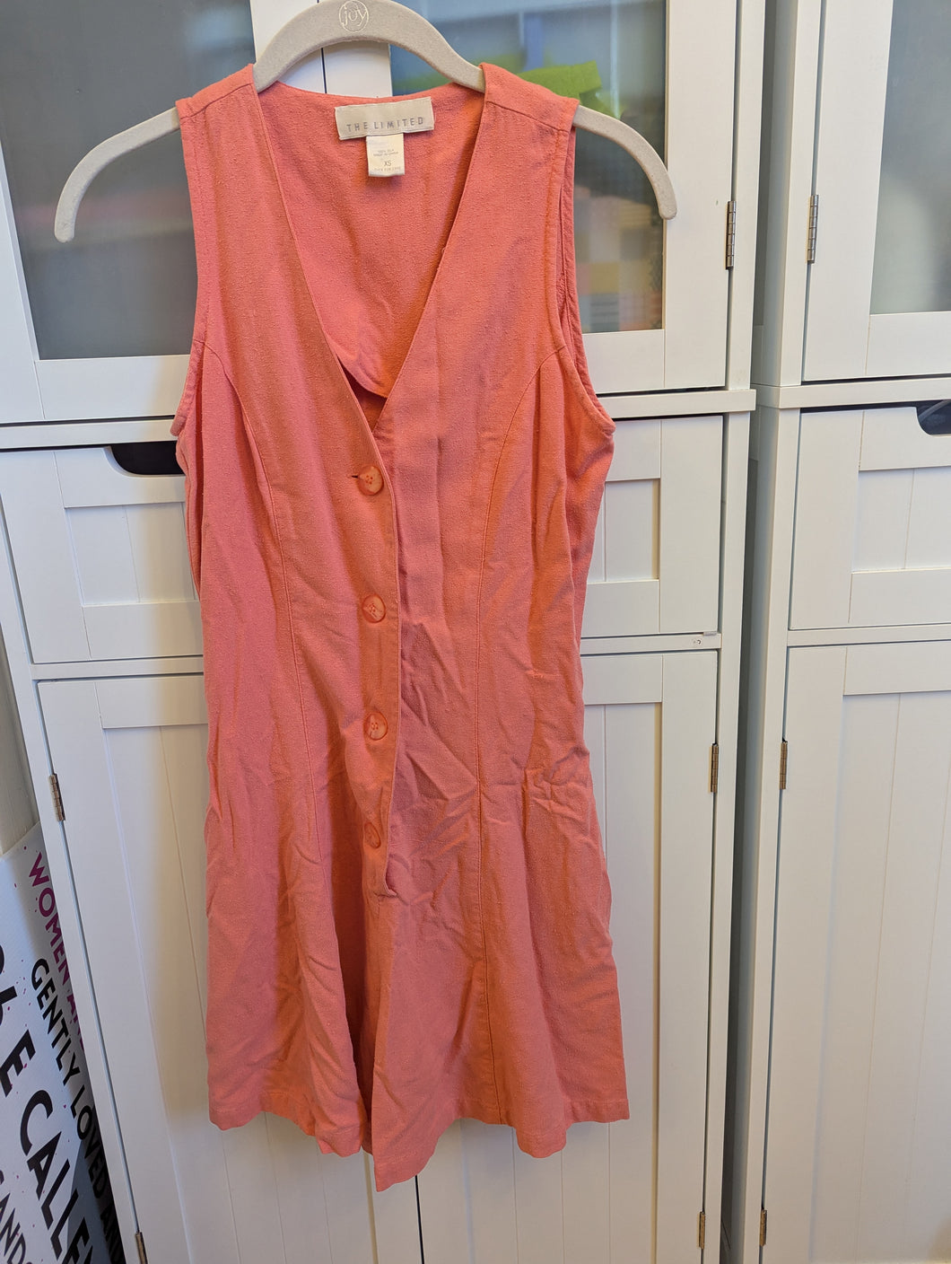 The Limited Vintage Salmon Romper XS