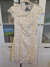 Load image into Gallery viewer, Lulu&#39;s White Lace Dress S
