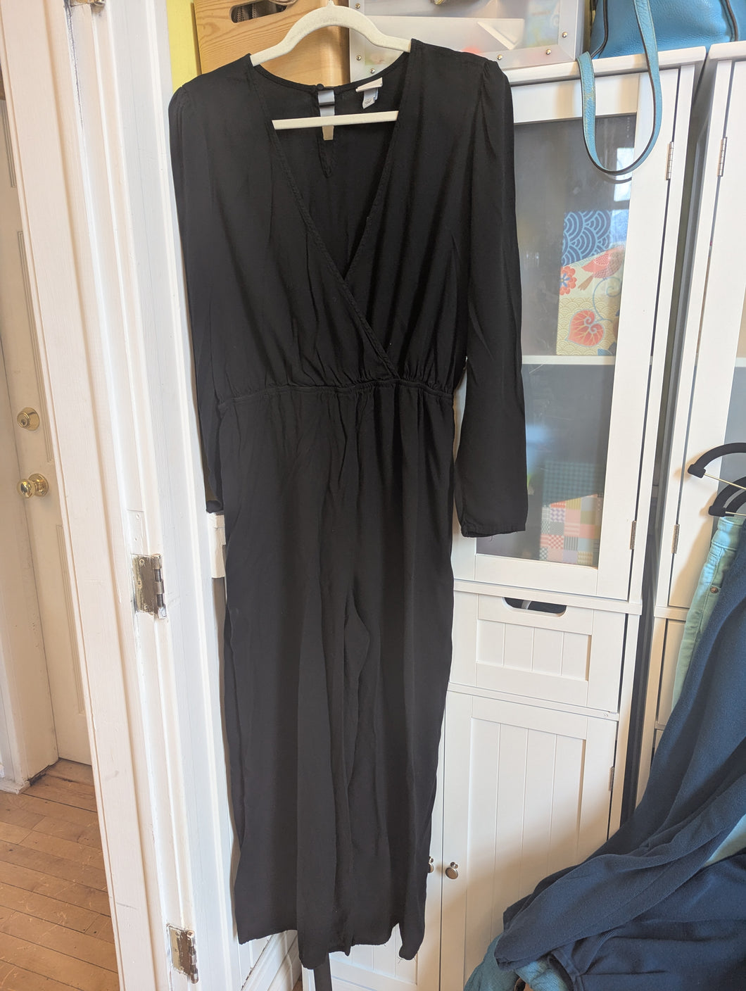 A New Day Black Jumpsuit L