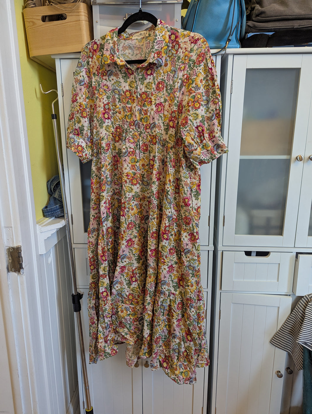 Natural Life Floral Dress M BNWT