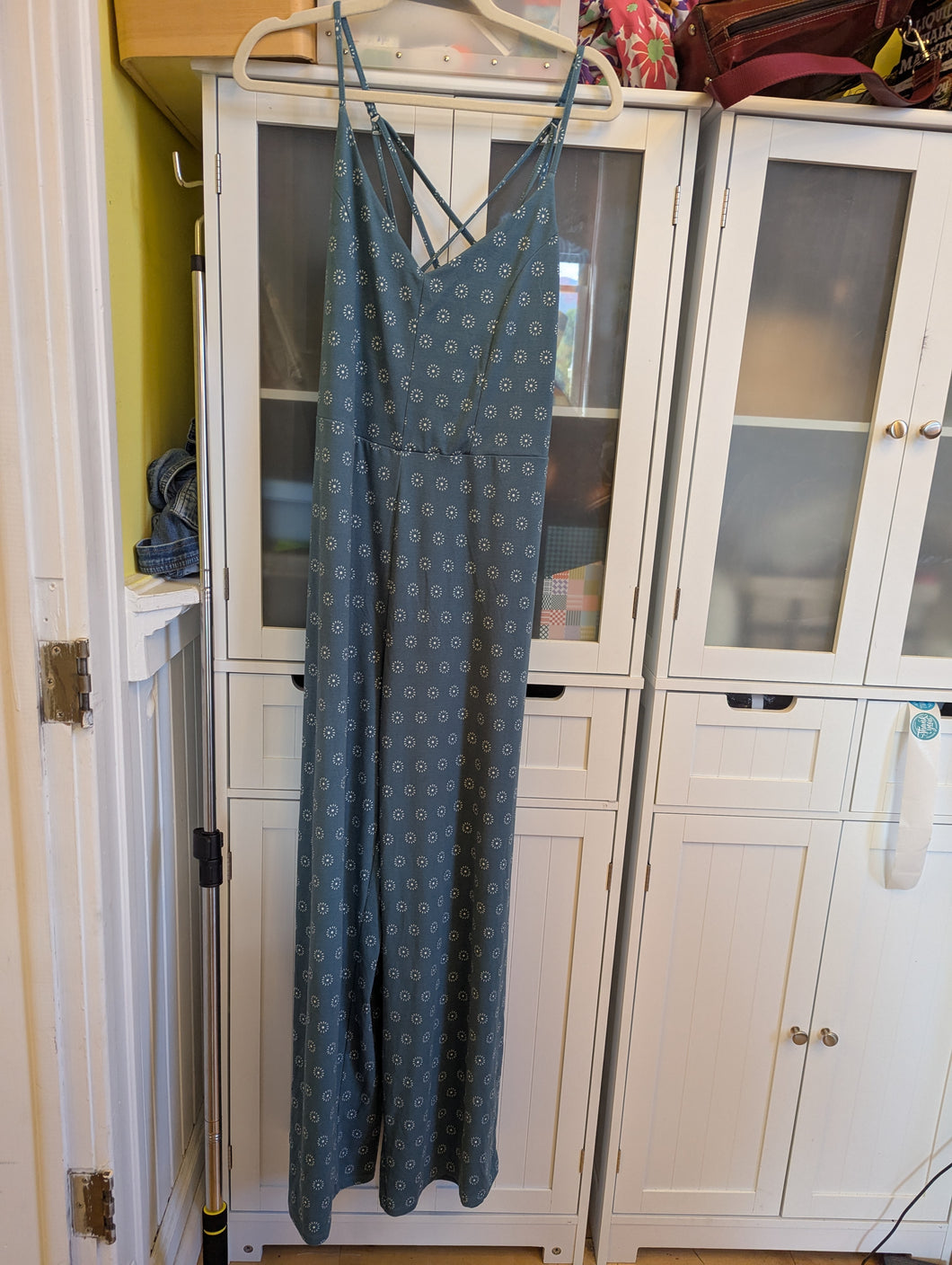 Davina Blue Jumpsuit XL