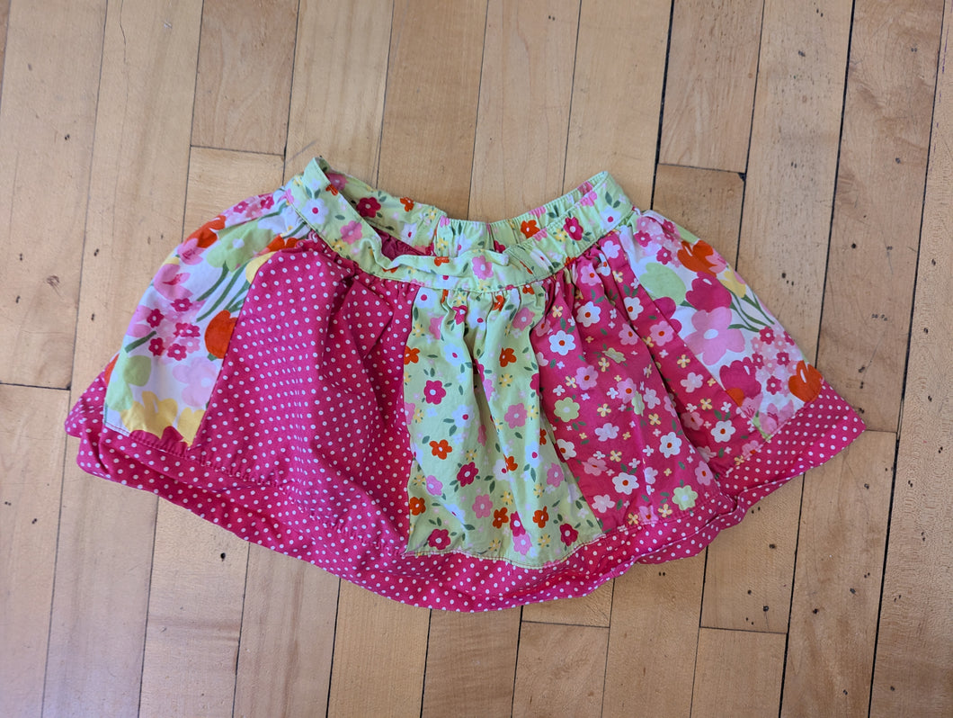 Gymboree Floral Skirt 2T