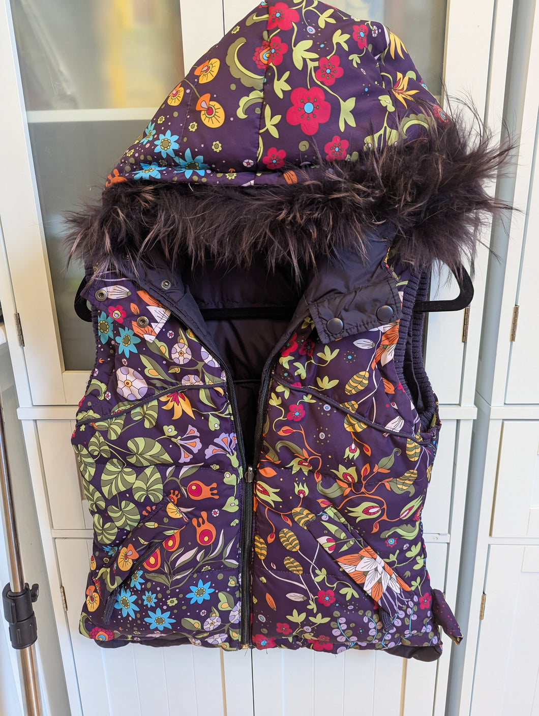 Sixty Reversible Purple Vest M