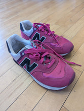 Load image into Gallery viewer, New Balance Pink Tennis Shoes 8
