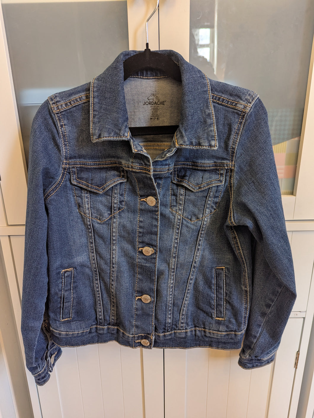 Jordache Denim Jacket M 7-8