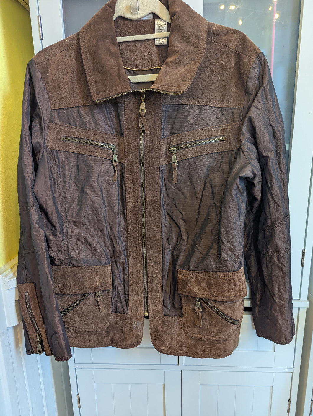 Chico Brown Jacket size 2/XL