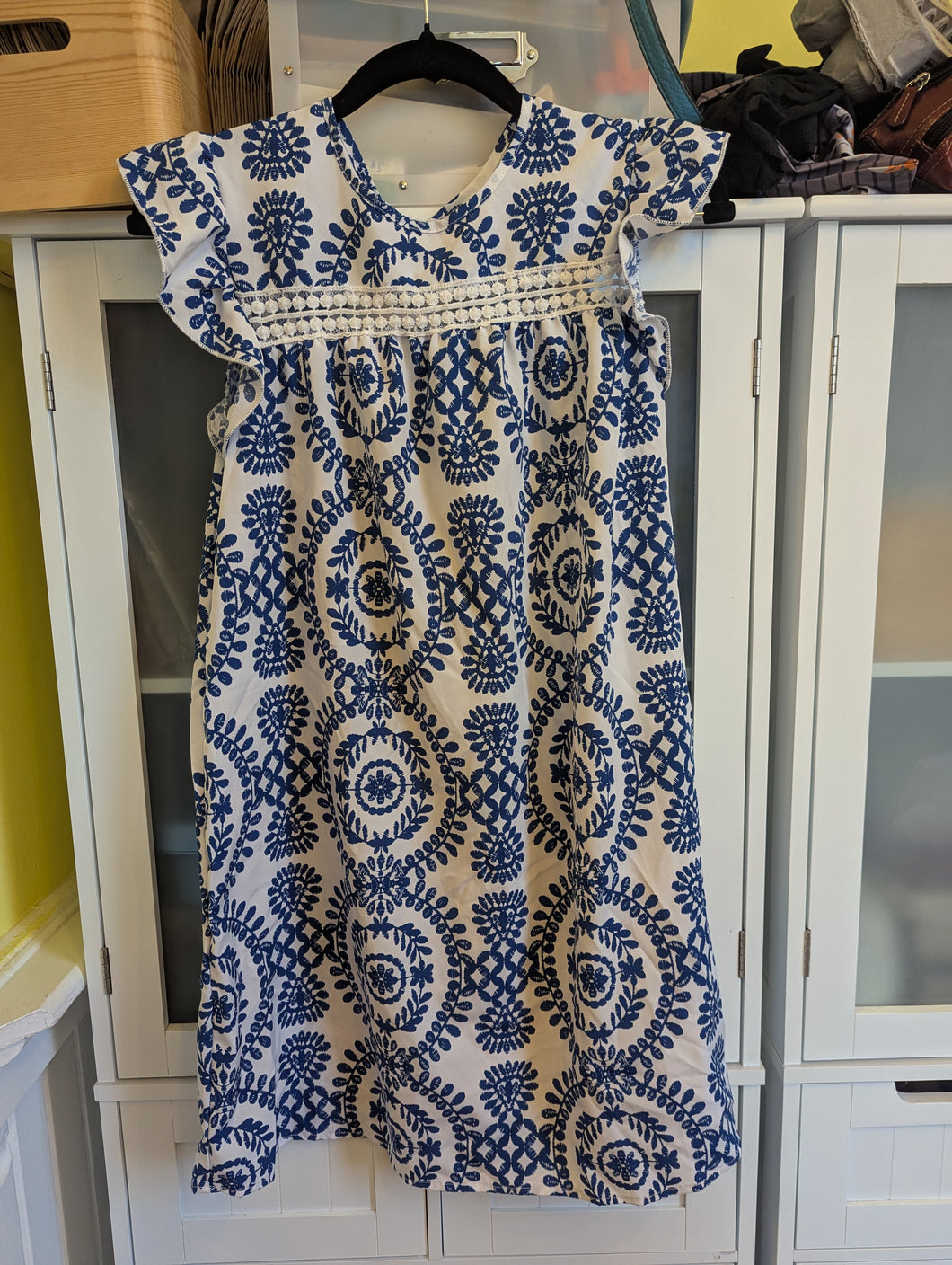 Blue/White Dress S