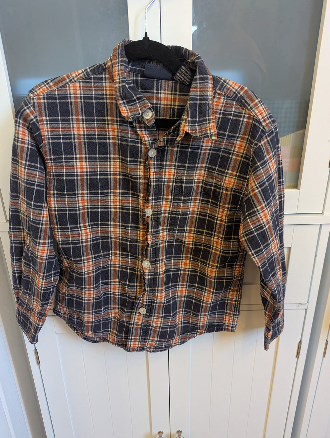 Cherokee Blue Button up S 6/7