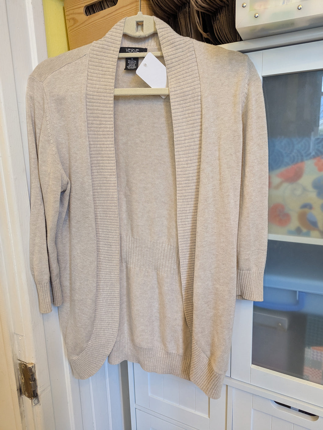 Verve Cream Cardigan M