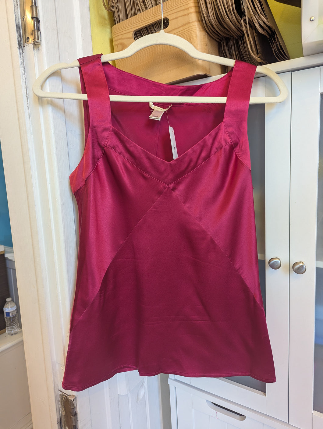 Old Navy Pink Satin Tank S