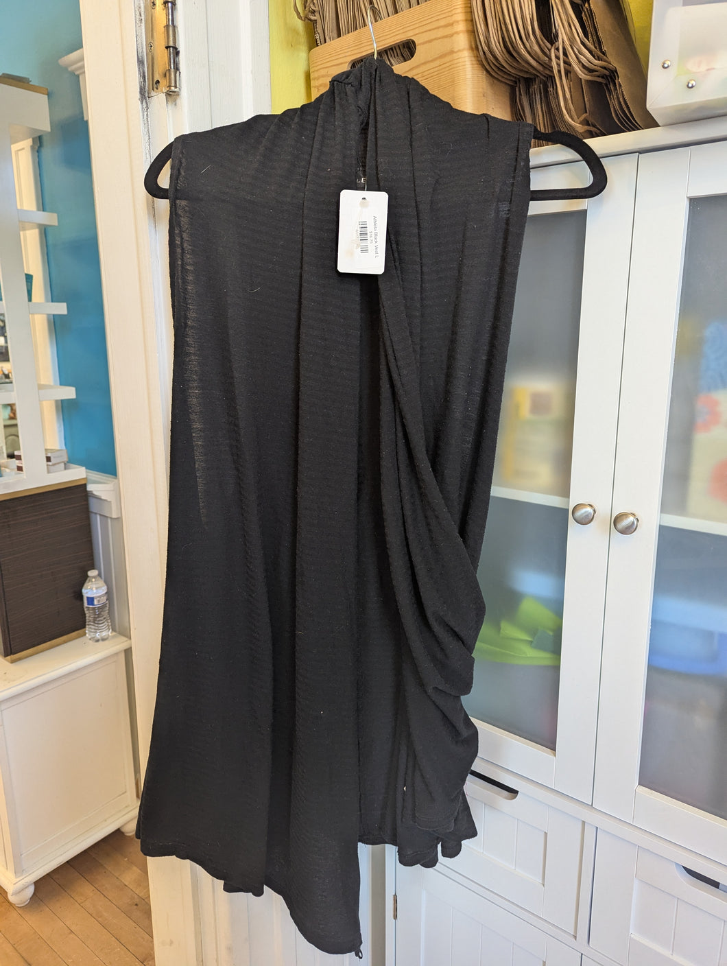 Athleta Black Vest L