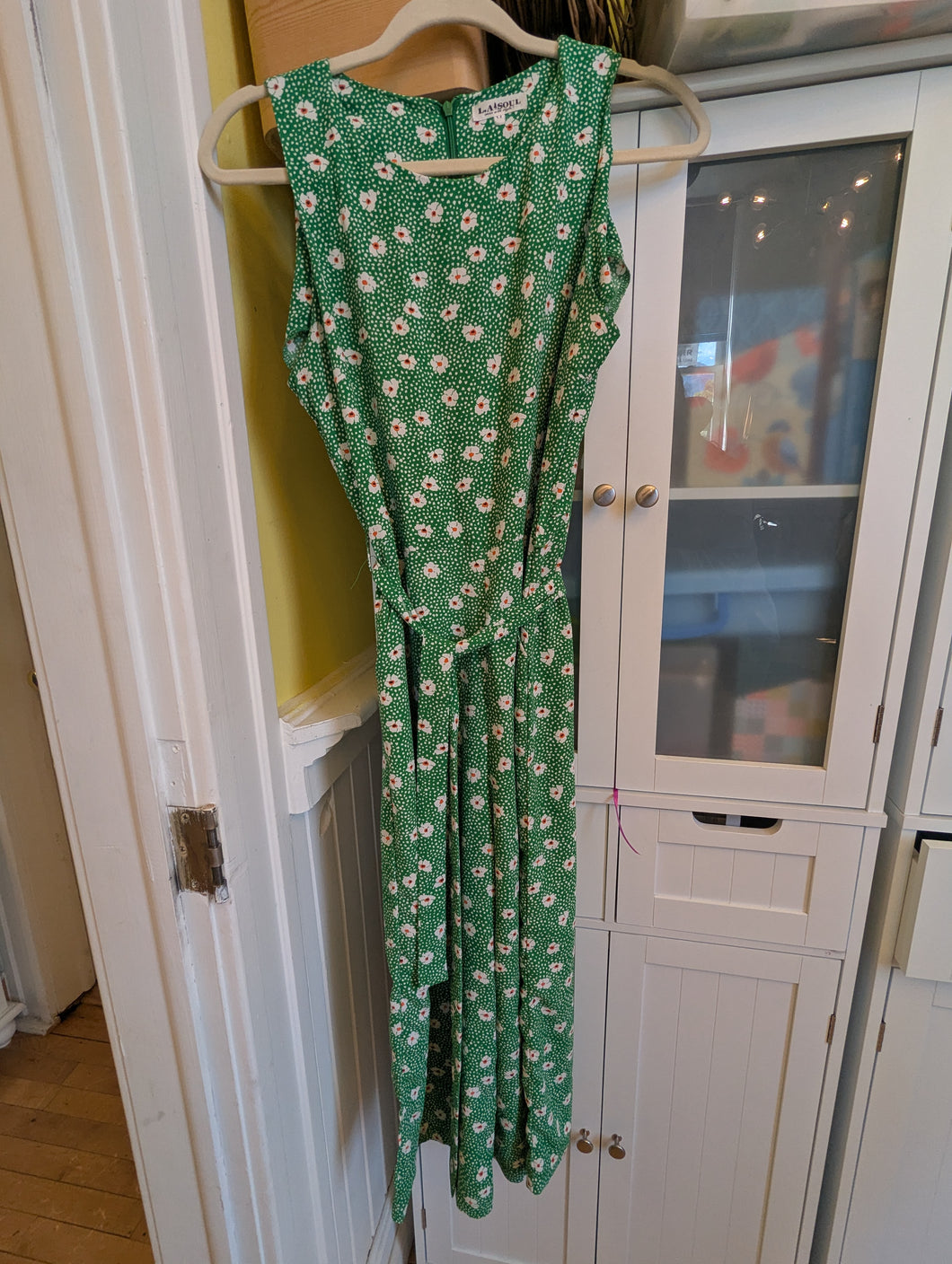 L.A Soul Green Jumpsuit M