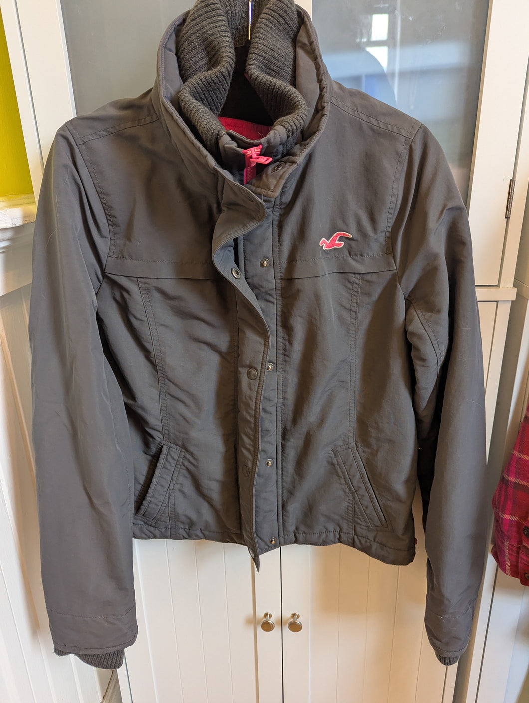 Hollister Grey Coat L