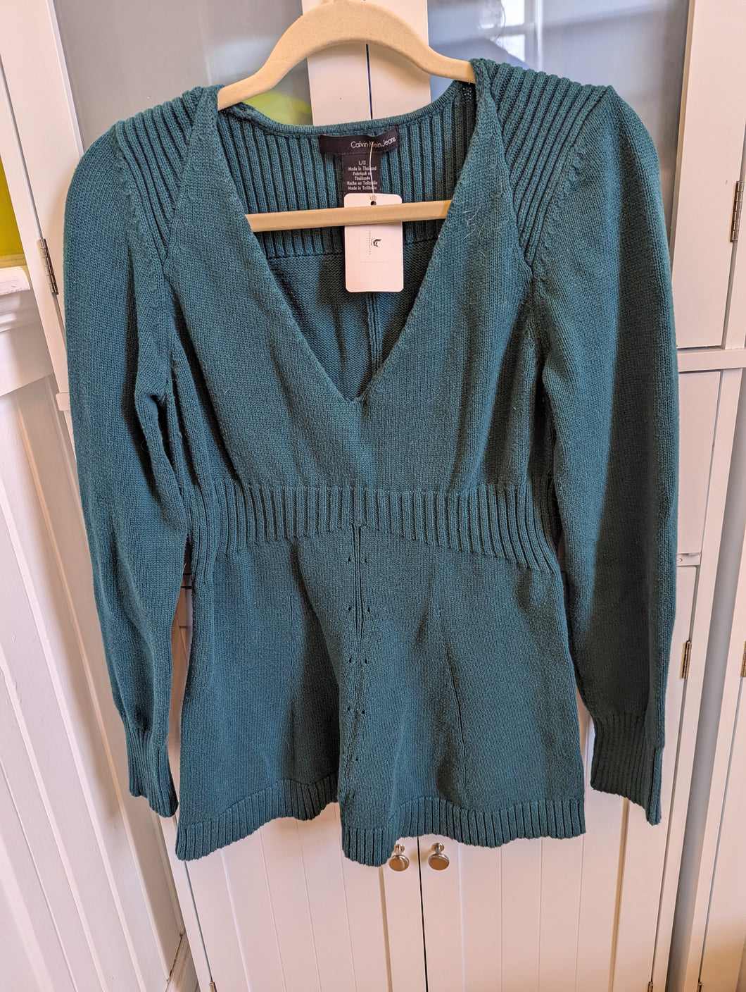 Calvin Klein Green Sweater L