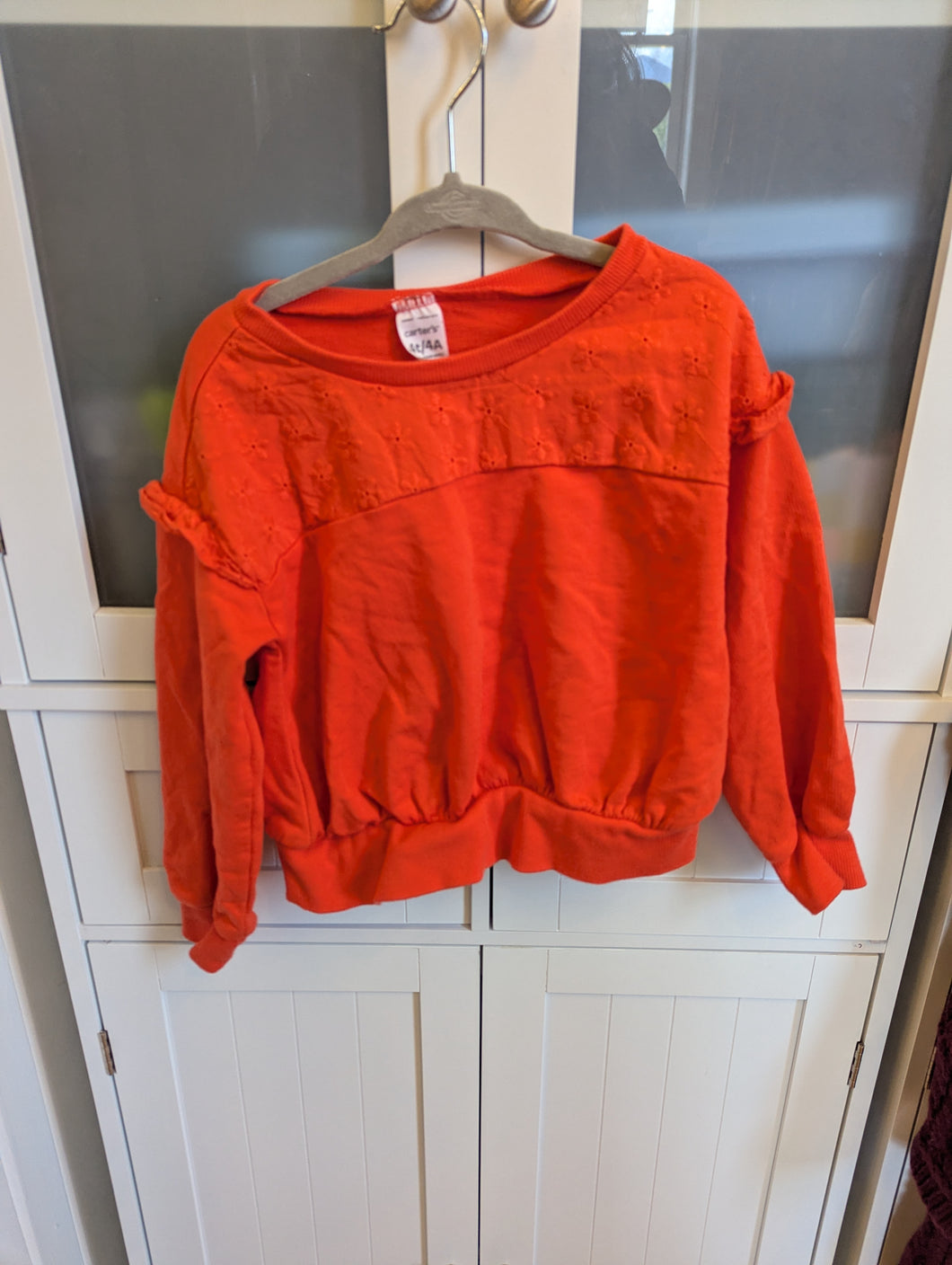 Carters 4T Orange Sweater