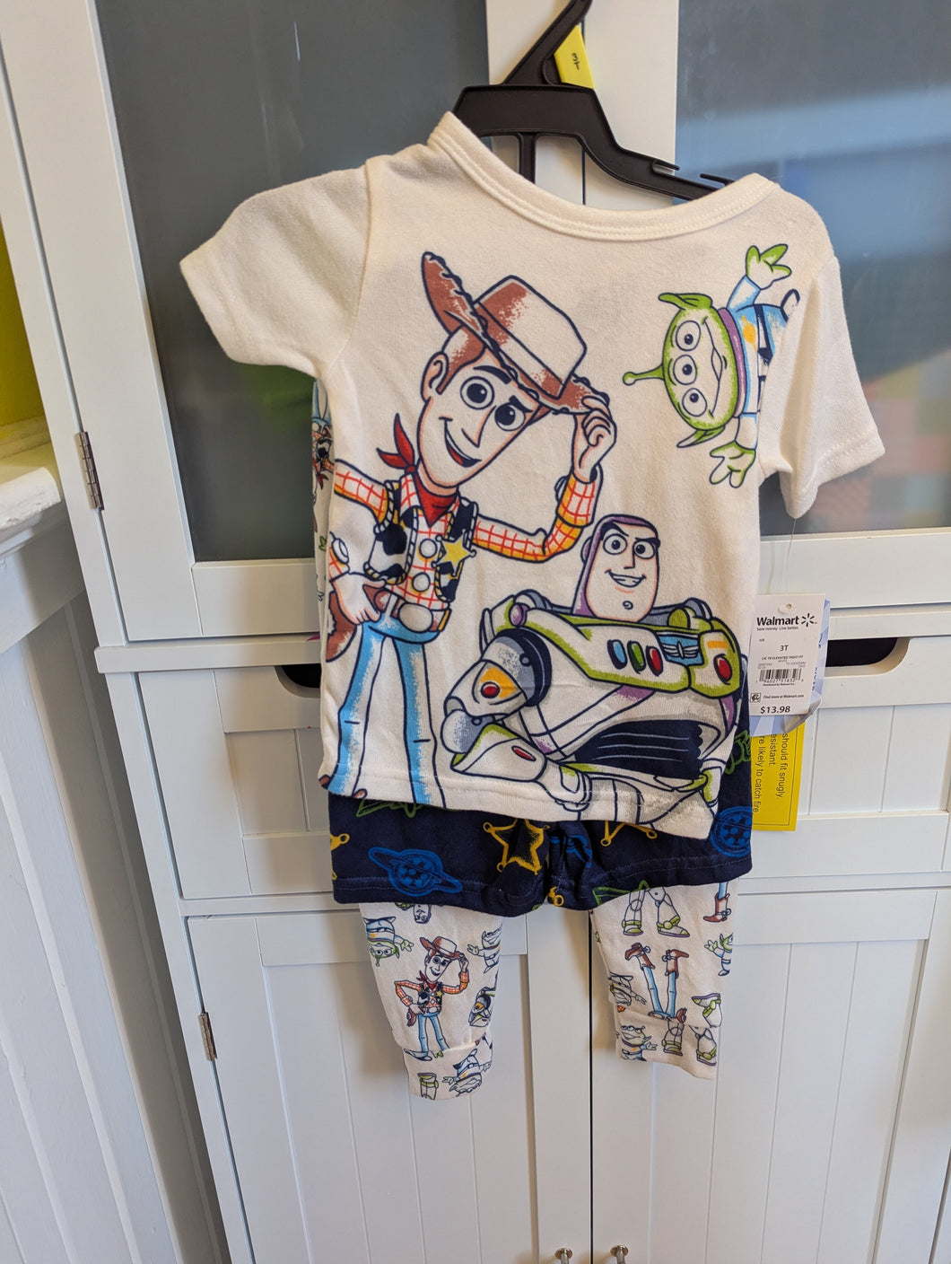 Toy Story 3 Piece Pajamas 3T BNWT