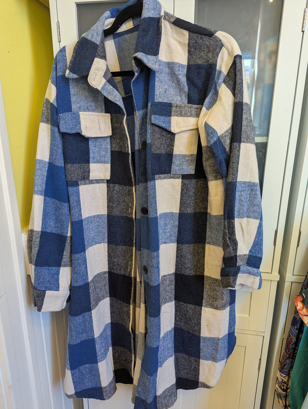 Checker Sweater/Dress XXL