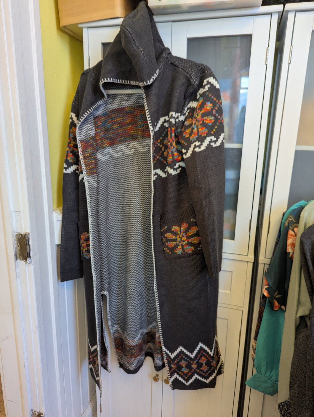 Aztec Long Sweater XL