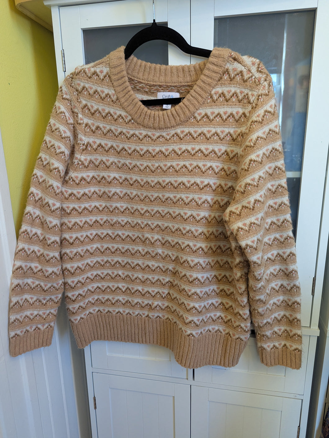Croft & Barrow Pink Sweater XL
