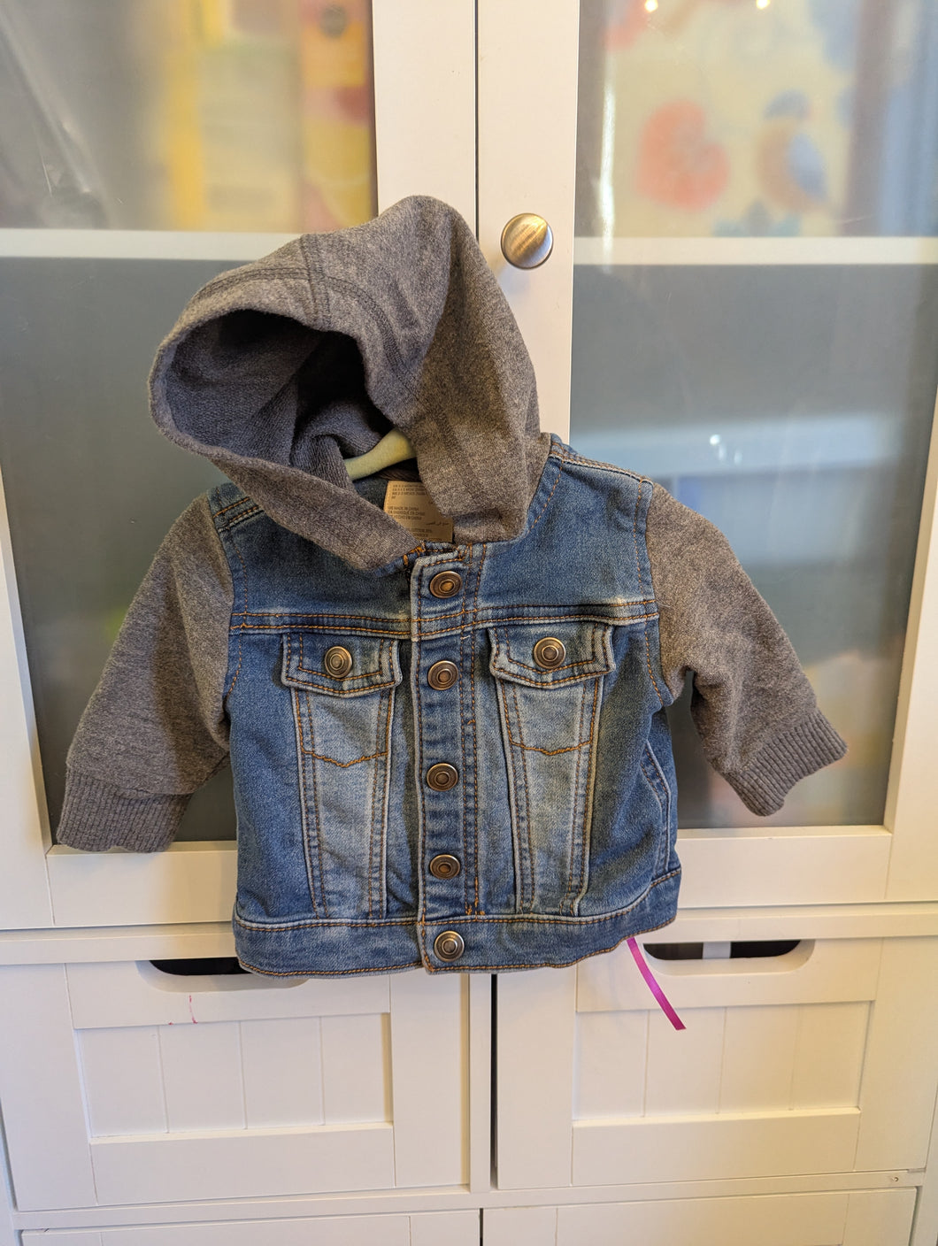 Cat & Jack Denim Jacket with Hoods 2T