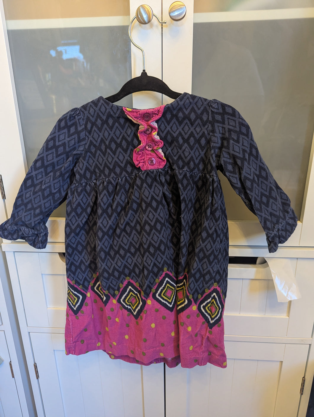 Hartstrings Blue/Pink Dress 18M