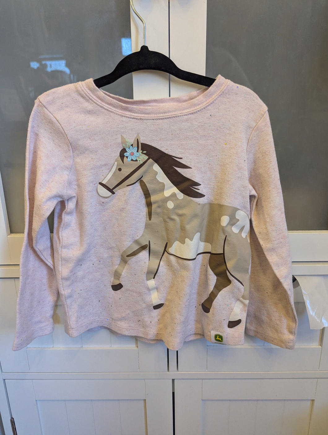 John Deere Horse Shirt 3T