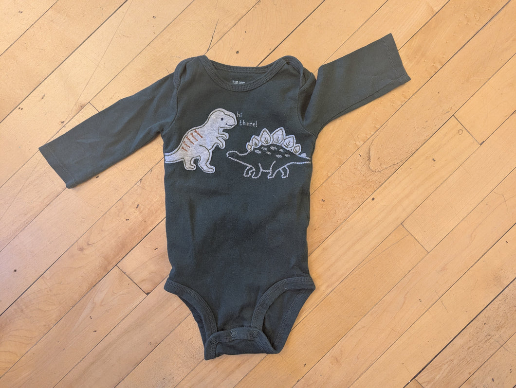 Carter's Dino Bodysuit 6M
