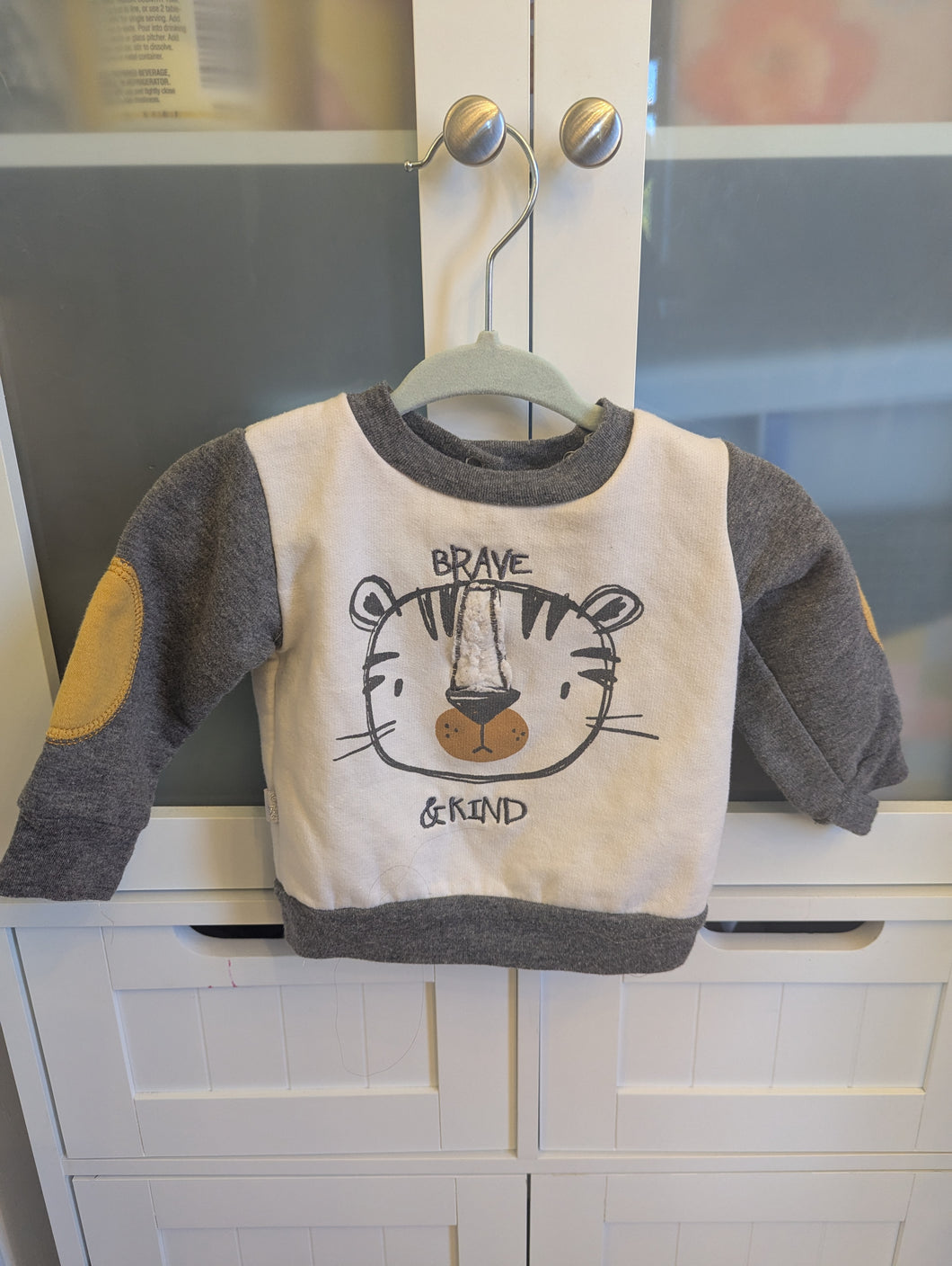 Duck Duck Goose Tiger Sweater 3-6M
