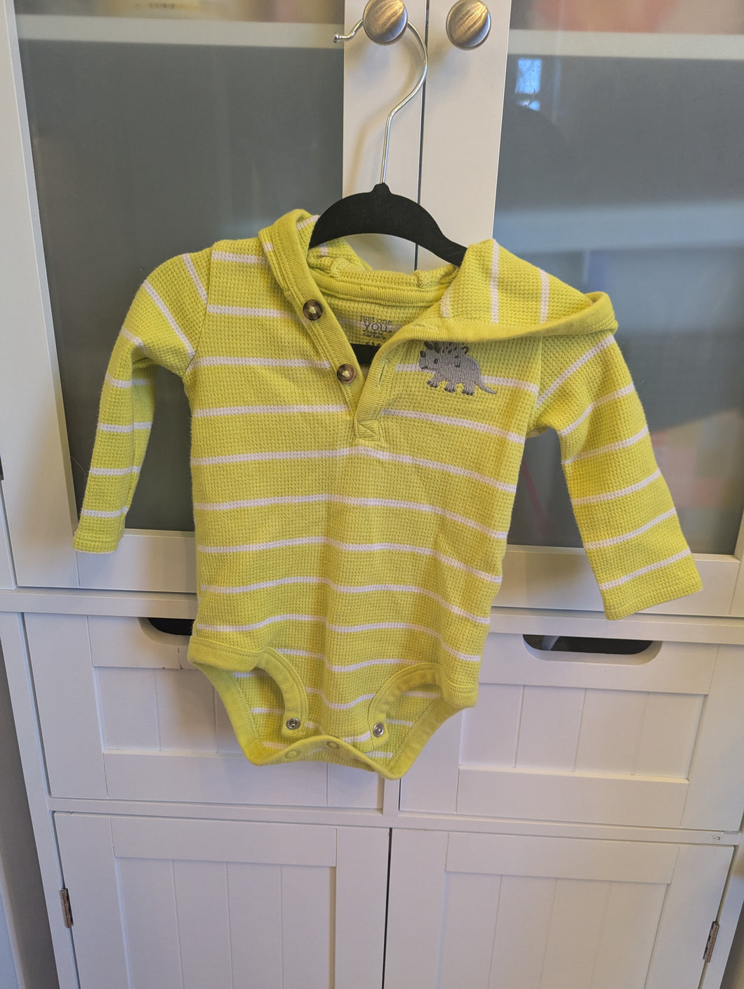 Carters Green Bodysuit 6m
