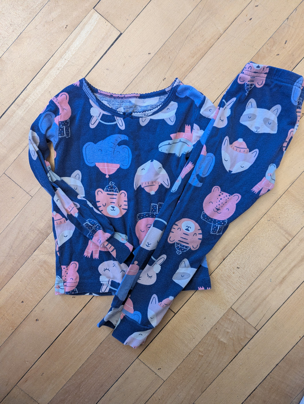 Carters Animal 2 Piece Pajamas 3T