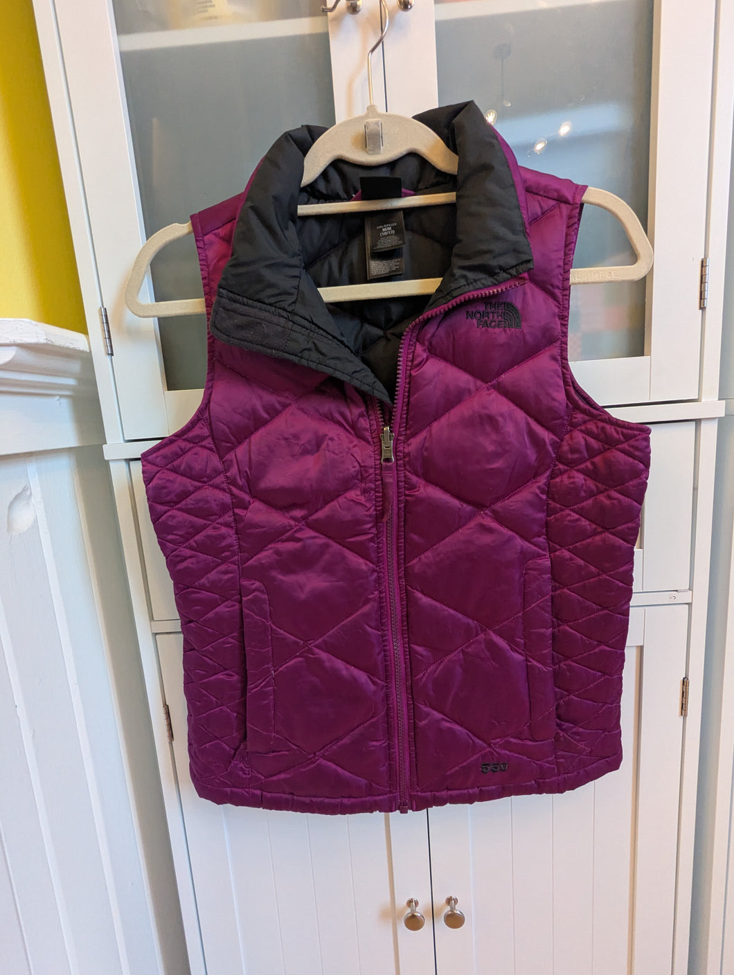 NorthFace Purple Vest M/10-12