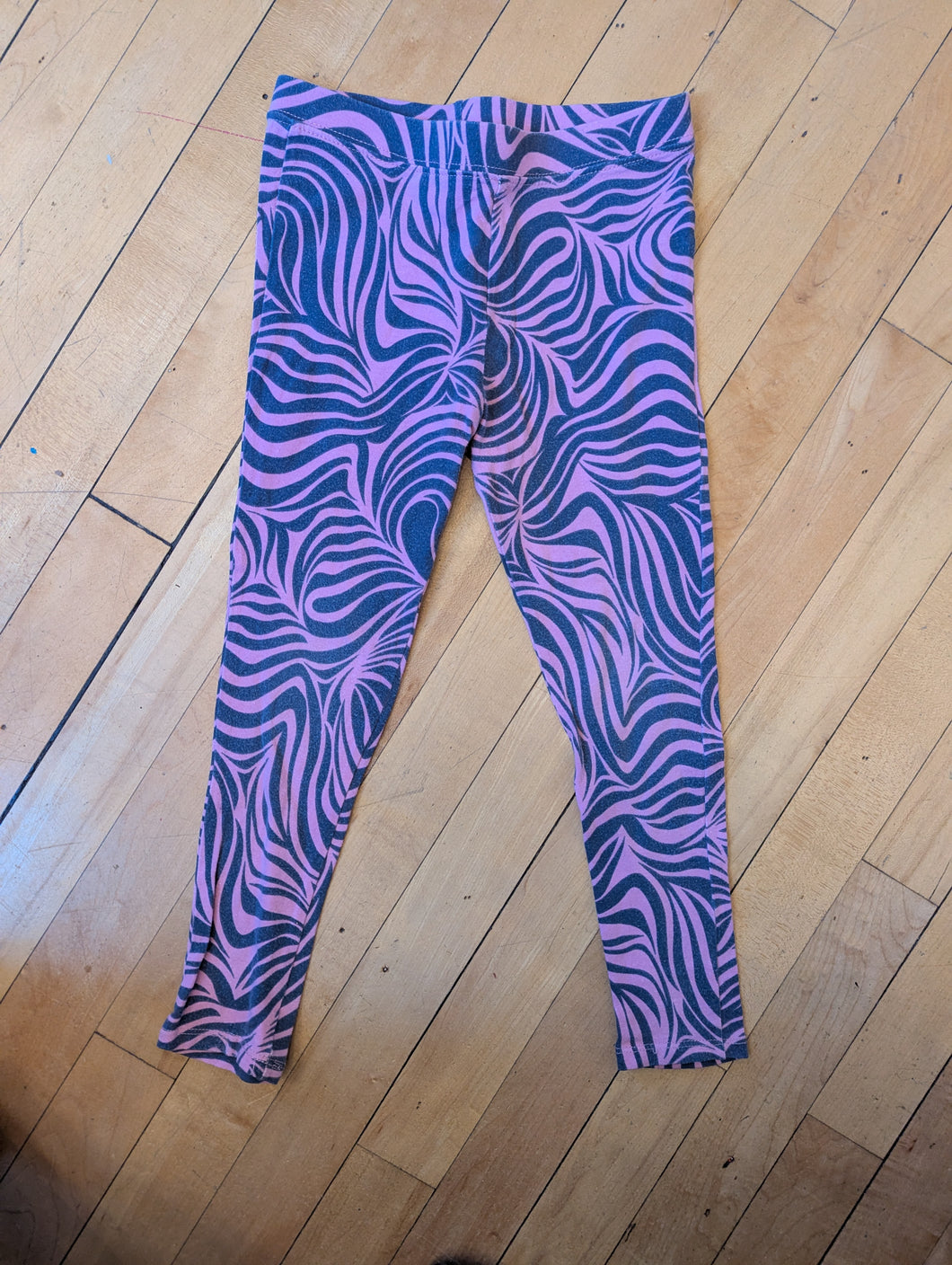 Corky's Kids Pink Zebra Leggings 5