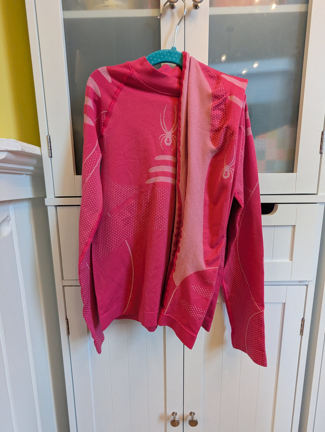 Spyder Pink Snow Layer S/M 8-10
