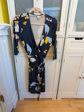 Load image into Gallery viewer, A New Day Floral Wrap Dress XS
