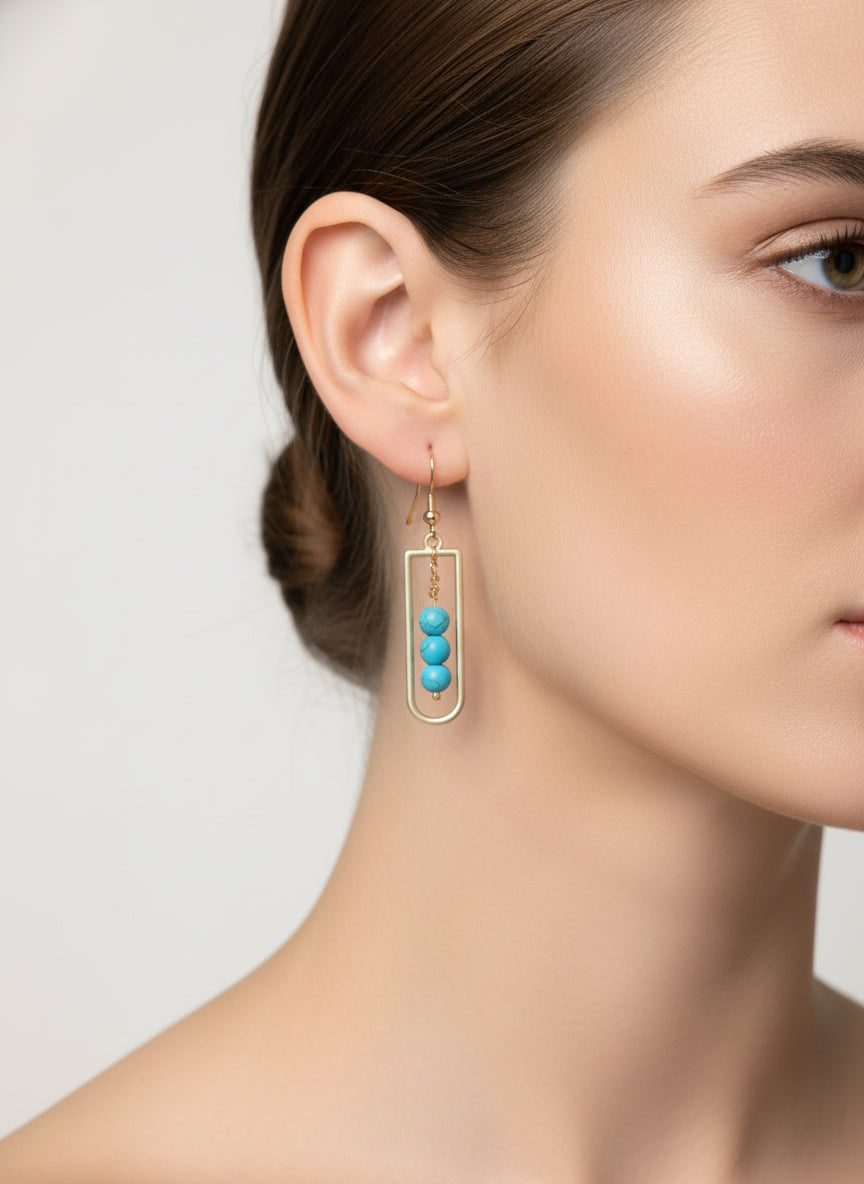 Peas in a Pod Earring