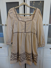 Load image into Gallery viewer, Madewell Embroidered Snowflake Quilt Dress S
