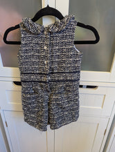 Load image into Gallery viewer, Cat &amp; Jack Tweed Romper 12-18M
