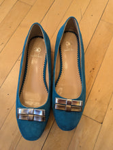 Load image into Gallery viewer, Rara Avis Turquoise Flats 9W
