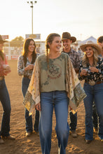 Load image into Gallery viewer, Boho Western Cotton Top S
