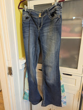 Load image into Gallery viewer, Upcycled Denim Flare 11
